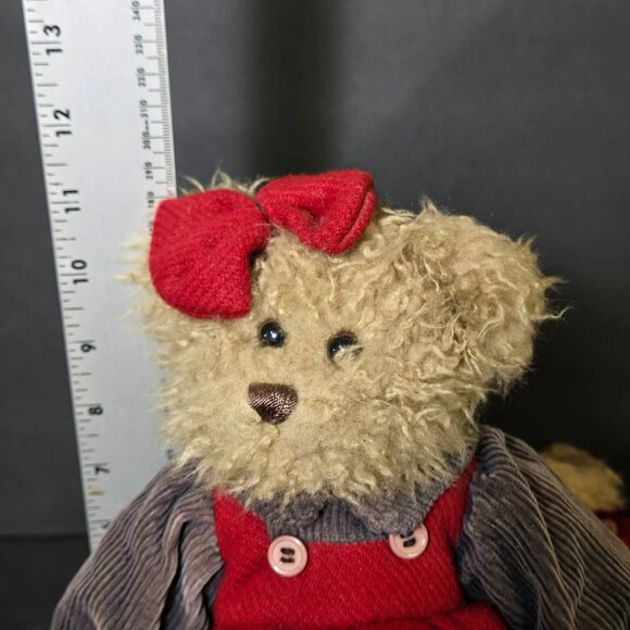 Vtg 2007 Bearington Bear GRACIE (1366) & GRANT (1365) Limited Edition Christmas - Picture 14 of 15